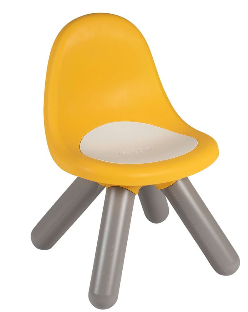 Smoby Dětská židlička žlutá